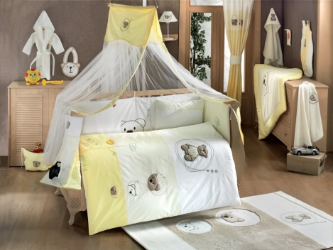 Комплект в кроватку - Kidboo Little Bear цвет: Little Bear